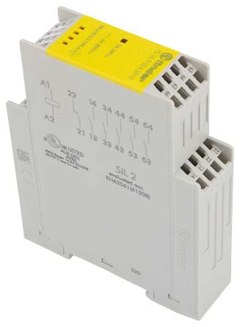 Finder DIN Rail Force Guided Relay, 24V dc Coil Voltage, 6-Pole, 5 NO/1 NC