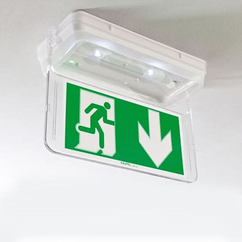 ABB Emergency Exit Sticker, Ceiling, Wall