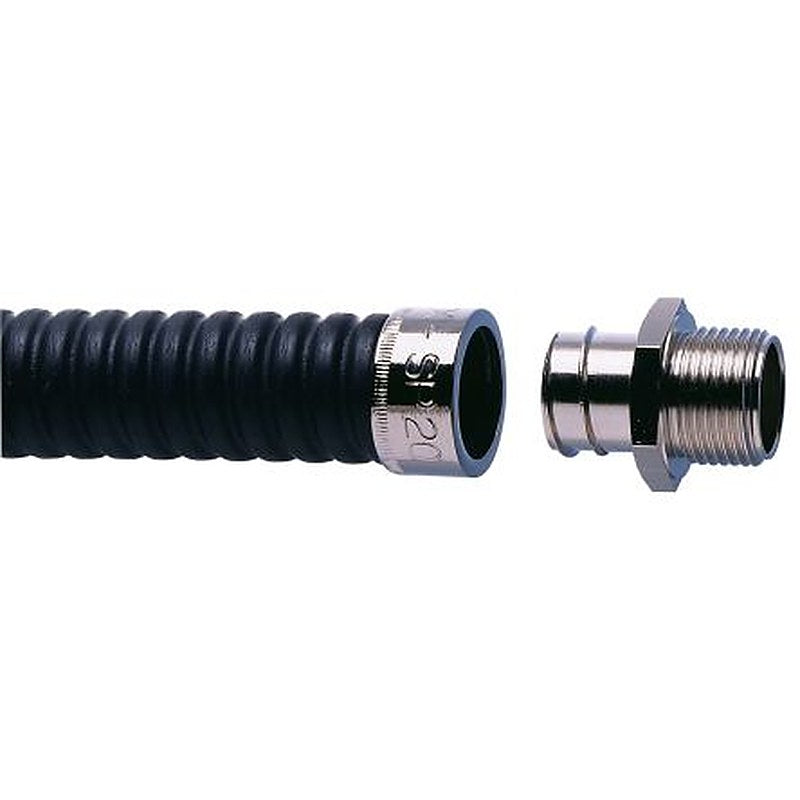ABB Metallic, Conduit Fitting, 40 mm Nominal Size, M40, Nickel Plated Brass, Metallic IP54, IP65 rating