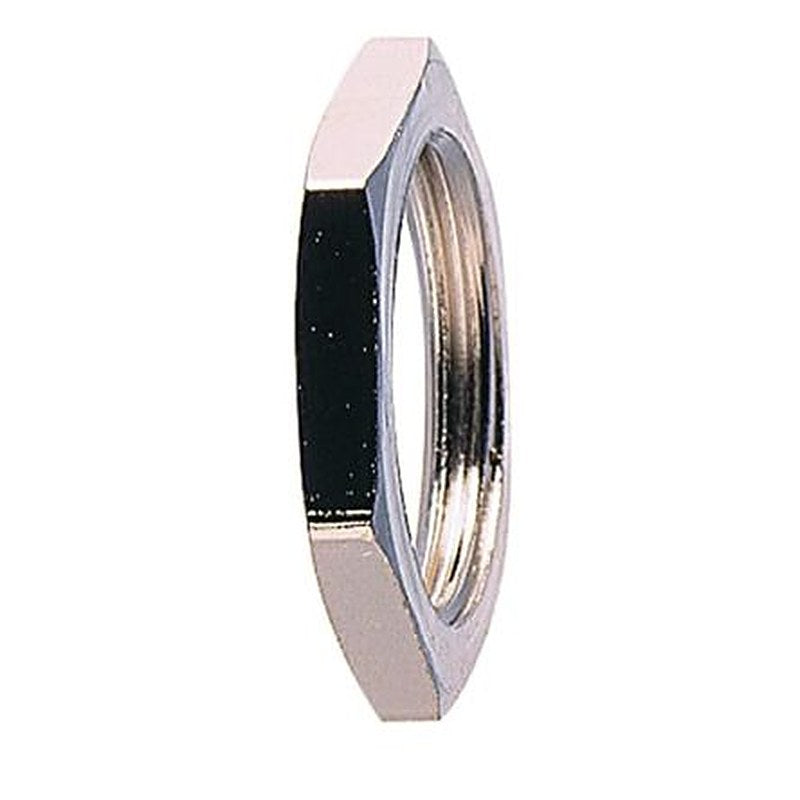 ABB Metallic Nickel Plated Brass Cable Gland Locknut, M16 Thread