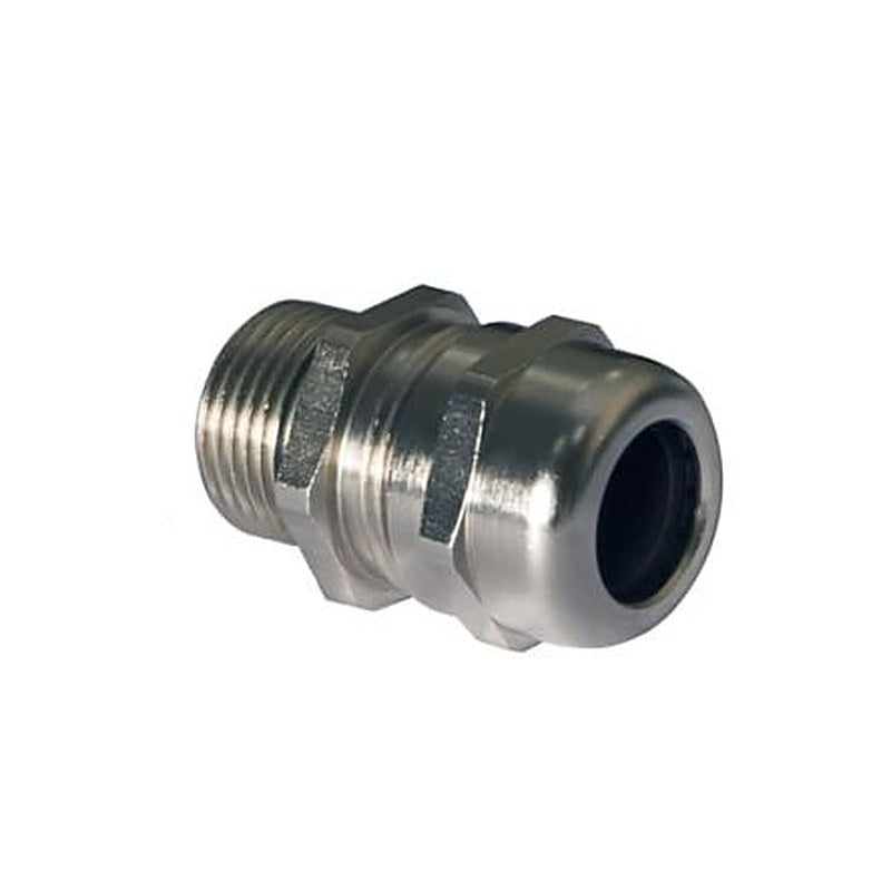 ABB Glands Series Metallic Nickel Plated Brass Cable Gland, M40 Thread, 22 mm min., 32 mm max., IP66, IP68, IP69