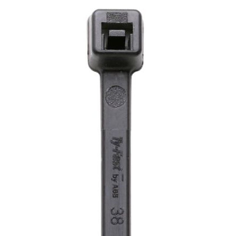 ABB Cable Tie, Cable Tie, 450 mm x 7.6mm, Black Polyamide 66