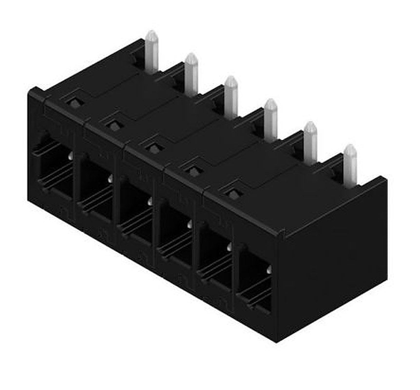 Weidmüller MHS 5/06 W T3 B T Series Pluggable Terminal Block, 6-Contact, 5 mm Pitch, 1 Row, 8000072509