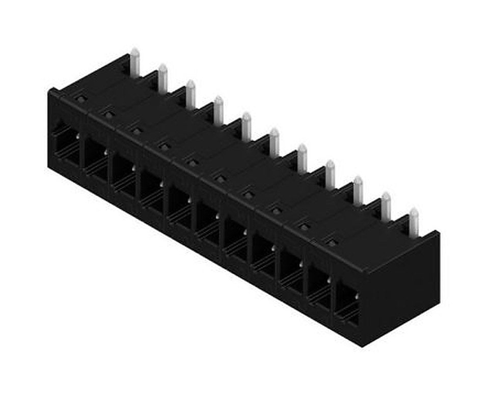 Weidmüller MHS 5/11 W T3 B T Series Pluggable Terminal Block, 11-Contact, 5 mm Pitch, 1 Row, 8000072514