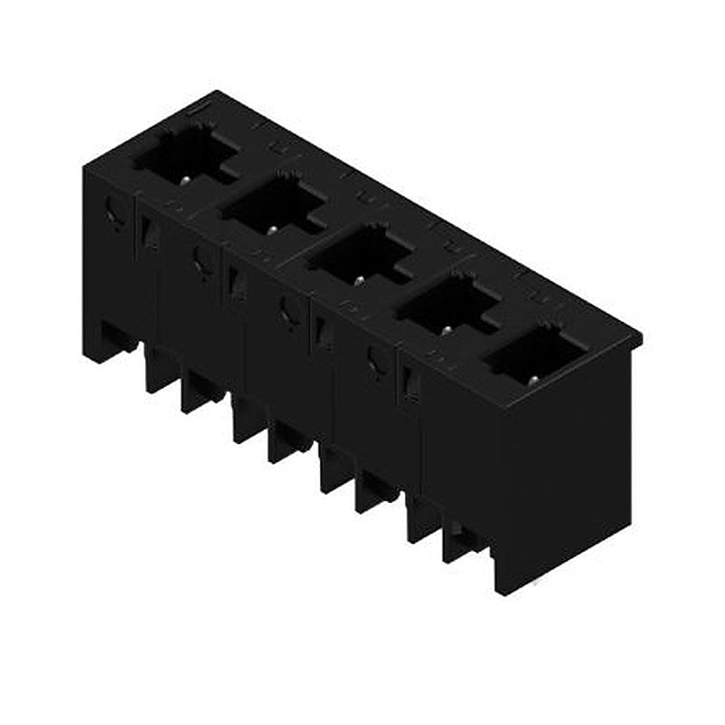 Weidmüller OMNIMATE4.0 Series Pluggable Terminal Block Headers & Socket, 5-Contact, 7.5 mm Pitch, PCB, 1 Row Solder