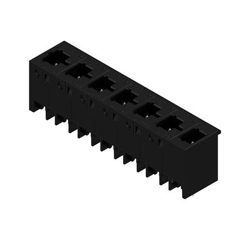 Weidmüller OMNIMATE4.0 Series Pluggable Terminal Block Headers & Socket, 7-Contact, 7.5 mm Pitch, PCB, 1 Row Solder