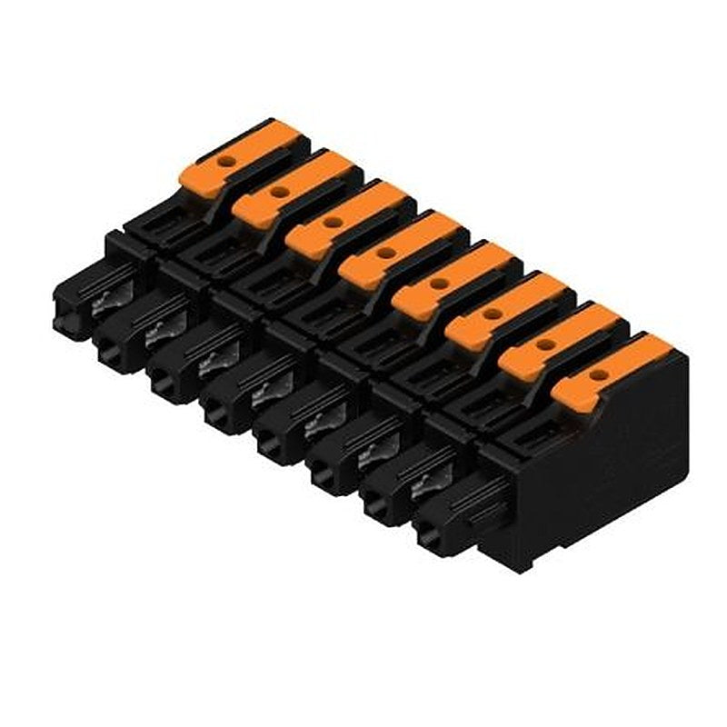 Weidmüller OMNIMATE 4.0 Series Pluggable Terminal Block Headers & Socket, 7-Contact, 7.5 mm Pitch, PCB, 1 Row