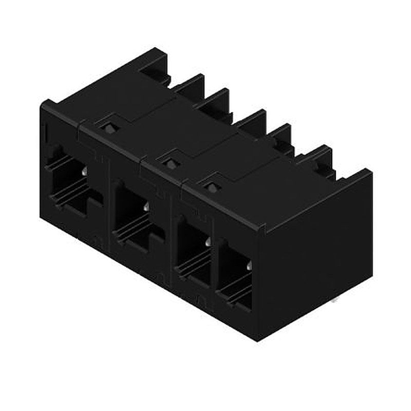 Weidmüller OMNIMATE4.0 Series Pluggable Terminal Block Headers & Socket, 4-Contact, 7.5 mm Pitch, PCB, 1 Row Solder