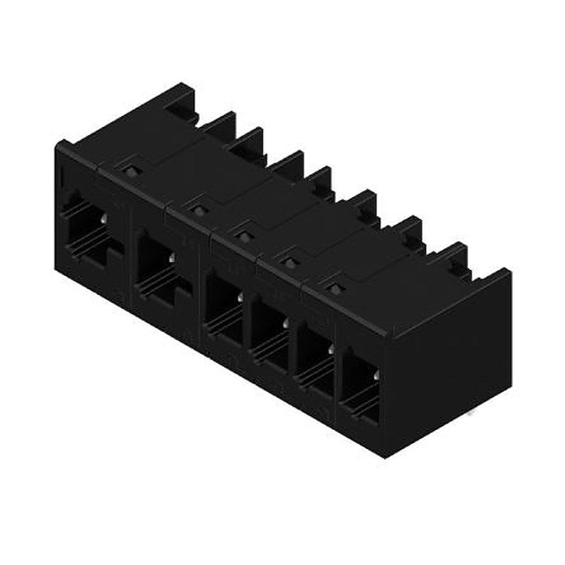 Weidmüller OMNIMATE4.0 Series Pluggable Terminal Block Headers & Socket, 6-Contact, 7.5 mm Pitch, PCB, 1 Row Solder