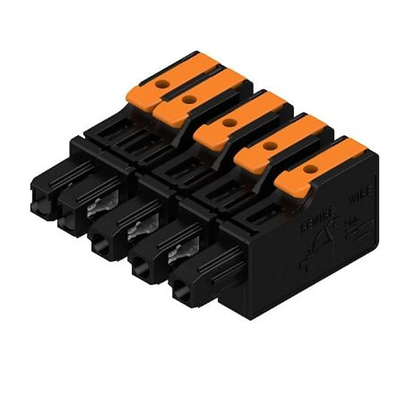 Weidmüller OMNIMATE 4.0 Series Pluggable Terminal Block Headers & Socket, 5-Contact, 7.5 mm Pitch, PCB, 1 Row