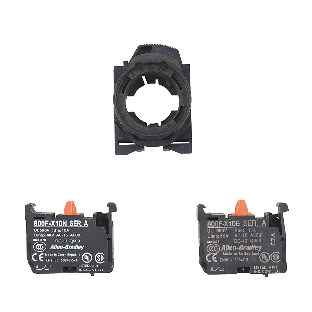 Contact Block Assembly, 2-Speed Operator, No Interlock, 2 N.O. 0 N.C.