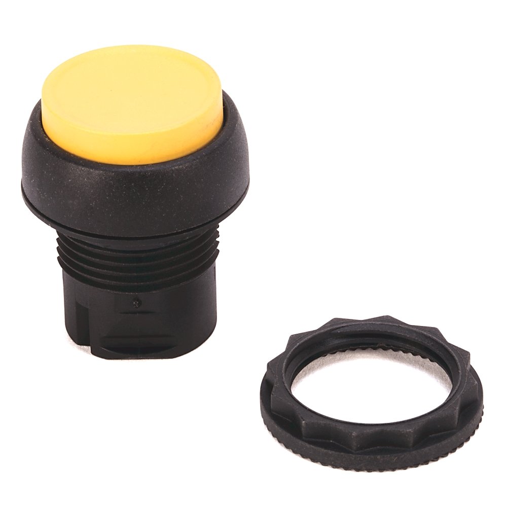 800F Push Button - Plastic, Extended, Red, O, Standard Pack (Qty. 1)