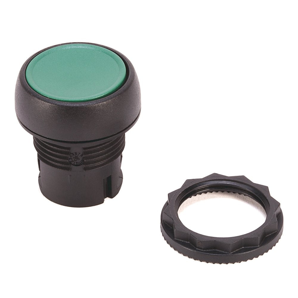 800F Push Button - Plastic, Flush, White, No Legend, Standard Pack (Qty. 1)