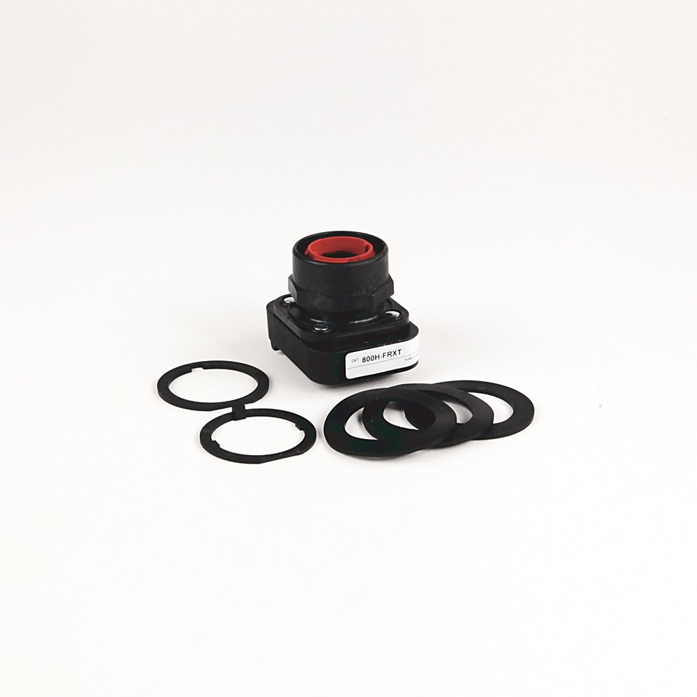 30.5mm Type 4/4X/13 3 Pos Push-Pull PB-Illum., OUT/CNTR/IN-Mom/Maint/Mom, Red, Mushrm Hd, Incand., 24V AC/DC, 1 NCLB-1 NC