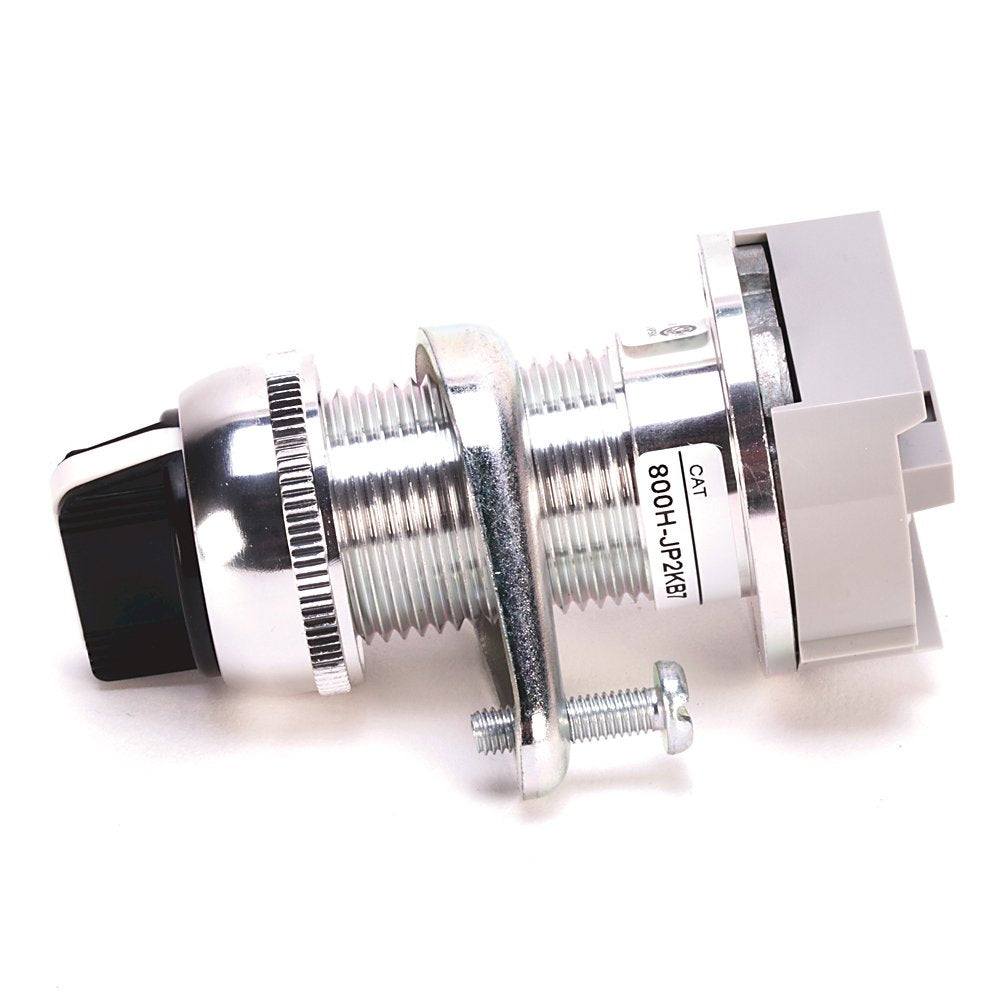 Hazardous Location Type 7&9 3 Pos. Sel. Switch-Non-Illum., Standard Barrel Length, White, Knob Lever Spring Rtn fr/ Both