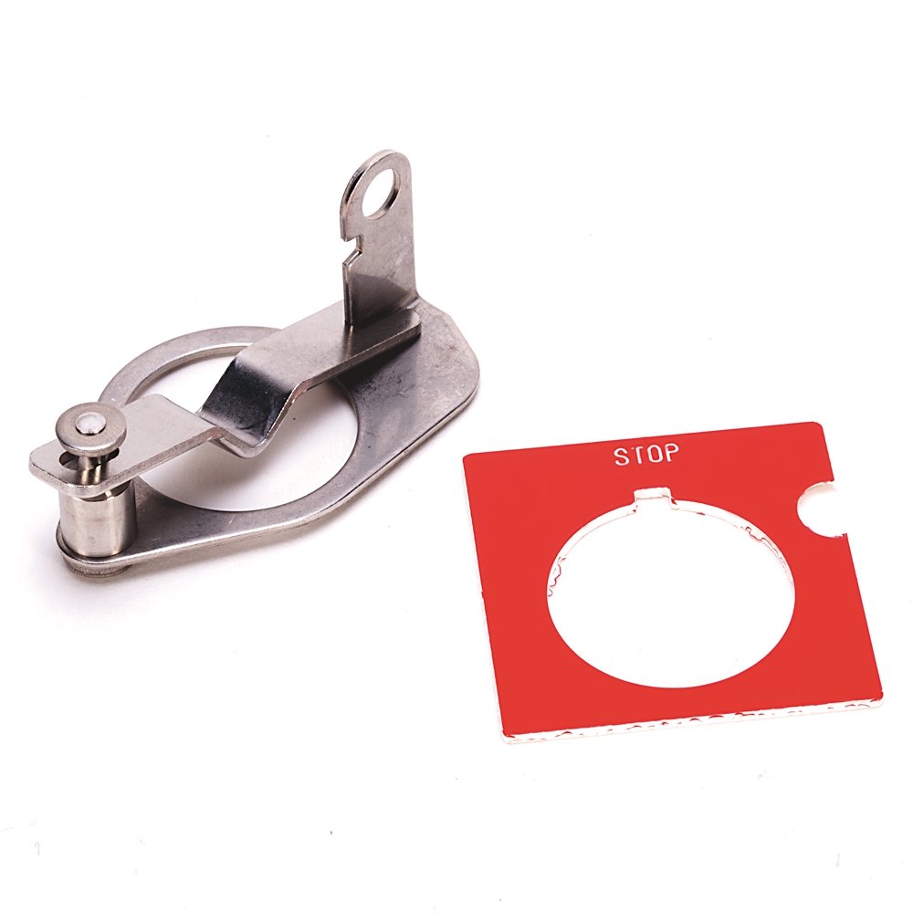 800T and 800H Accessories, 800H-N6: 800H Padlock Attach. for Ext. Momentary or Maintained Head