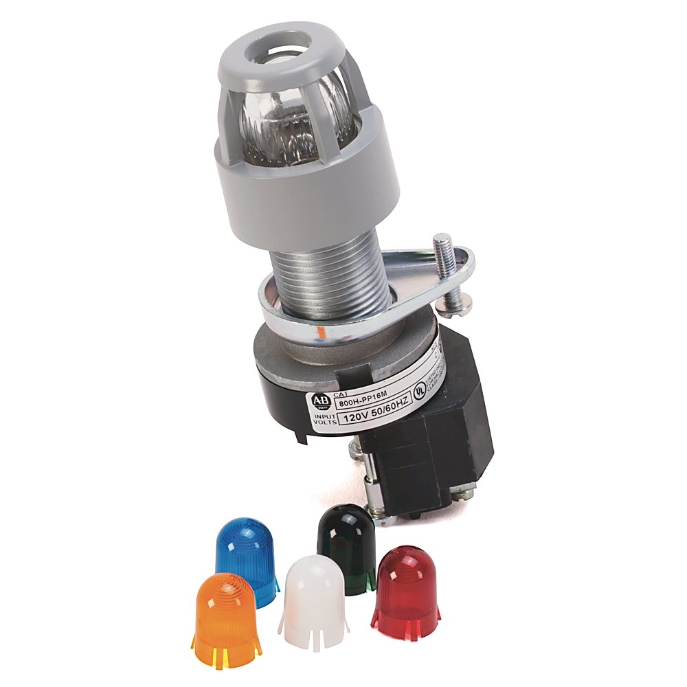 Hazardous Location Type 7&9 Pilot Light, Standard Barrel Length, Xfmr, No Test Option, LED, Multi-Color Pack, 480V AC 50/60 Hz