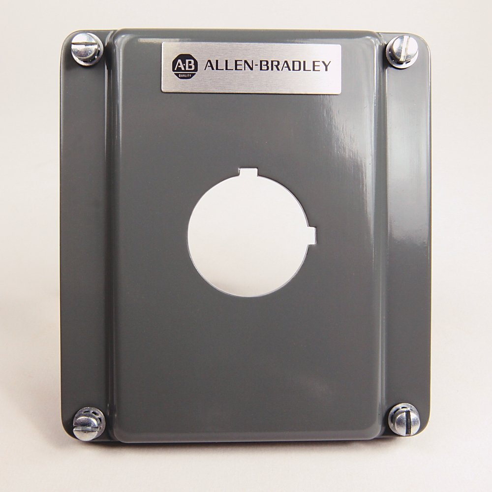 800T and 800H Accessories, Push Button Enclosure,Flush, 1 Hole, Type 13, , Flush Mount Die Cast Type 13 Enclosure