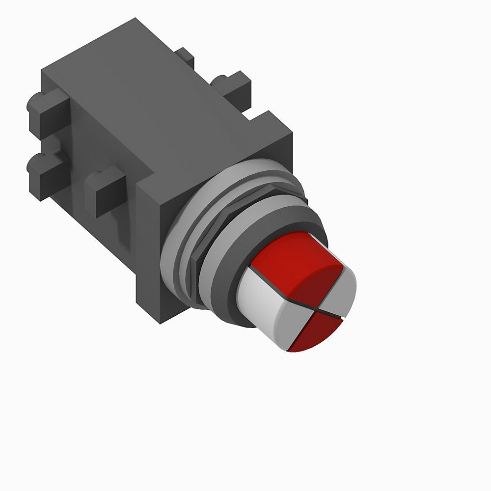 30.5mm Cluster Pilot Light, 4 Unit Cluster-LED, Transformer, 120V AC 50/60 Hz, Red, White, Red, White