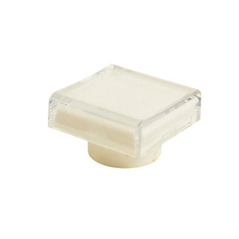 Allen Bradley White Push Button Switch for Use with 800B 16 mm Square Push Button