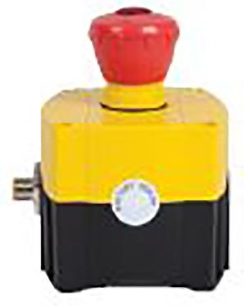 Allen Bradley 800F Series Twist Release Illuminated Emergency Stop Push Button, Surface Mount, 2 NC/1 NO, IP69K