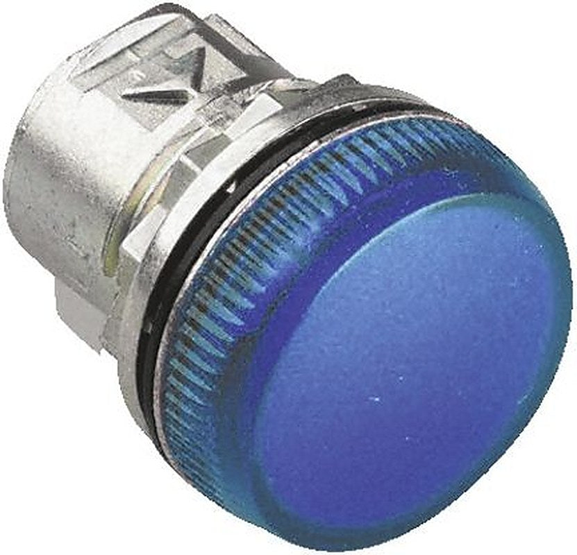 Allen Bradley Blue Pilot Light Head, 22 mm Cutout 800F Series