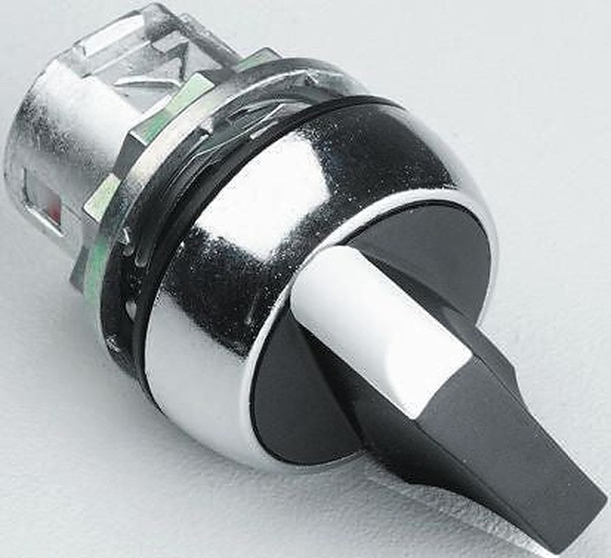 Allen Bradley 800F Series 3 Position Selector Switch Head, 22 mm Cutout, Black Handle, IP66