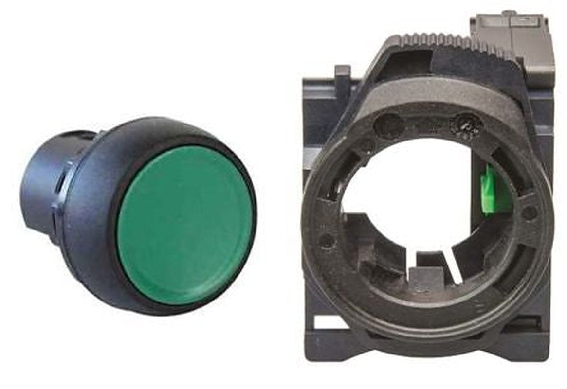 Allen Bradley 800F Series Push Button Switch, Momentary, Panel, 22 mm Cutout, 1 NO, IP66, 24 V dc