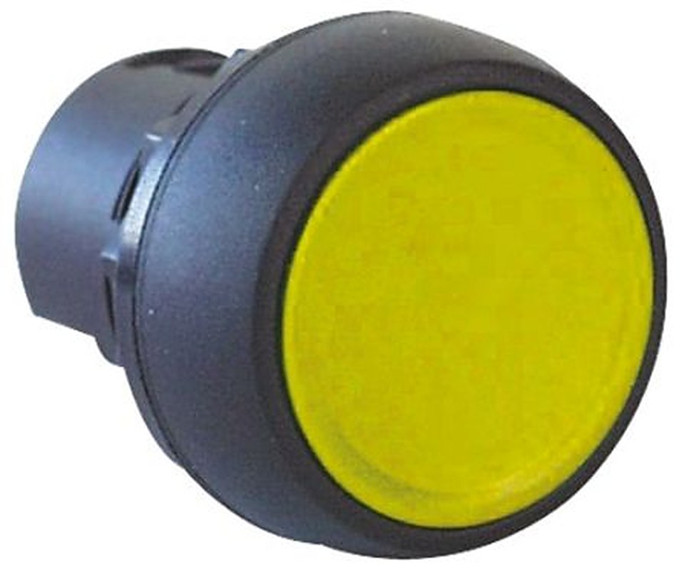 Allen Bradley 800F Series Yellow Momentary Push Button Head, 22 mm Cutout, IP65