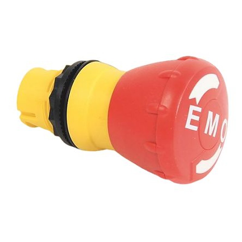 Allen Bradley 800FP Series Push Button Switch, Panel, 22.5 mm Cutout, SPST, Red LED, IP65, IP66, 24 V dc 240 V ac