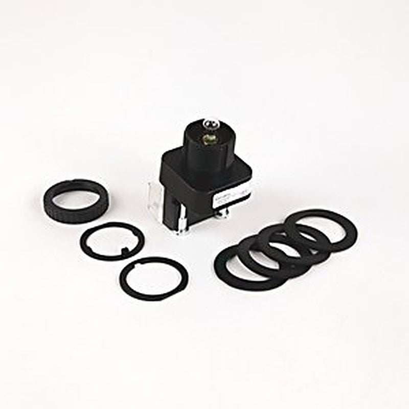 30.5mm Type 4/4X/13 Mom. Contact PB-Illum., Amber, Mushroom Hd, LED, 12-130V AC/DC, 1 NO-1 NC