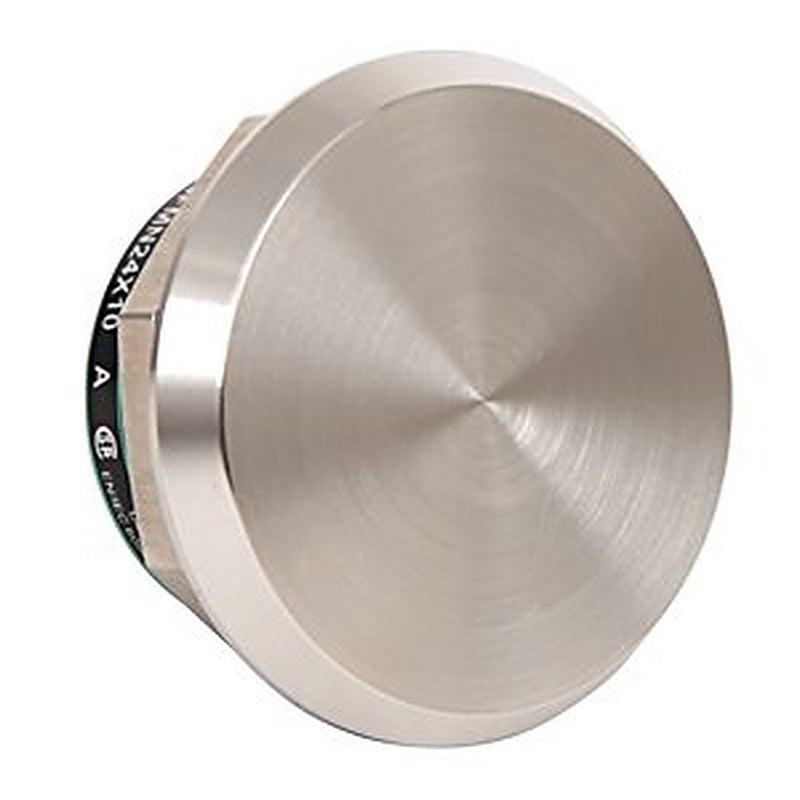 800K Piezo Operators, 30.5 mm Operator Size, Flush, Momentary Operator Type, Non-illuminated, 24V DC, 1 N.O. Contact Block, Custom text - font size 20 pt