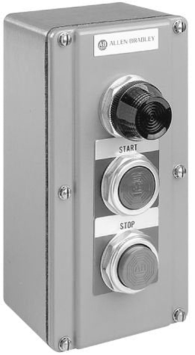 800T Assembled Station Flush Mount, Two Push Buttons