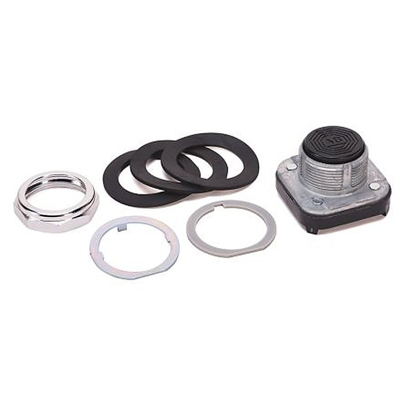 Allen Bradley 800T Series Black Momentary Push Button Head, 30 mm Cutout, IP65