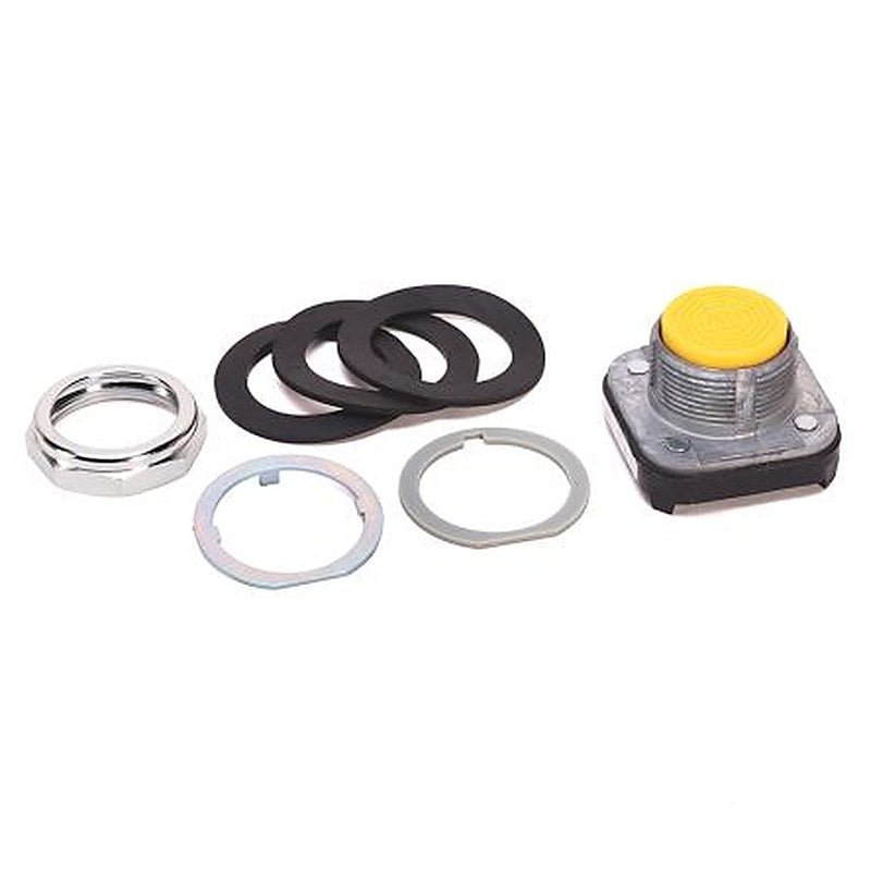 Allen Bradley 800T Series Yellow Momentary Push Button Head, 30 mm Cutout, IP65