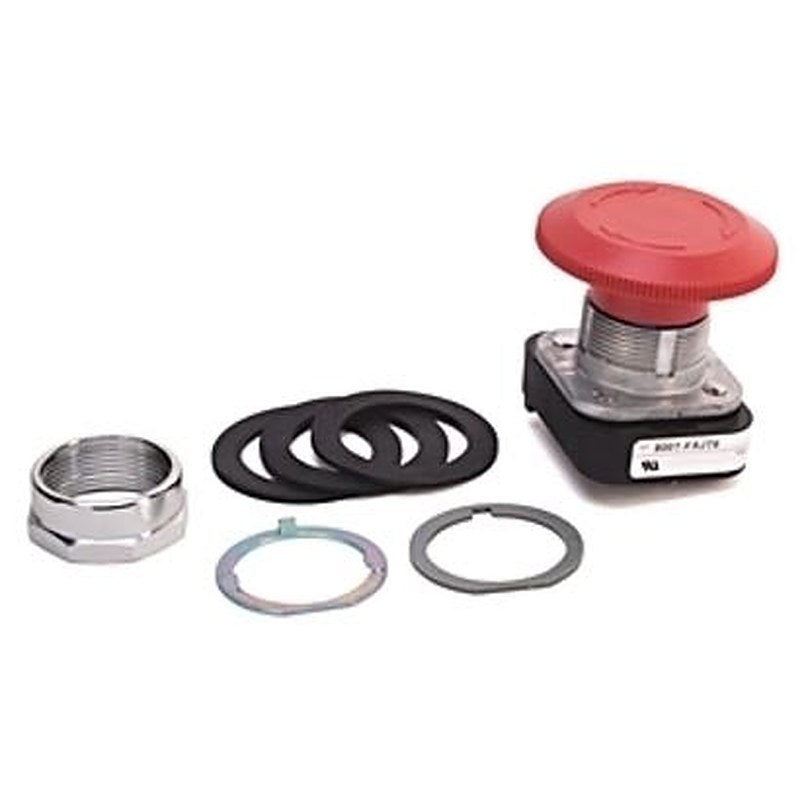 Allen Bradley 800T Series Red Push Button Head, 30 mm Cutout, IP65