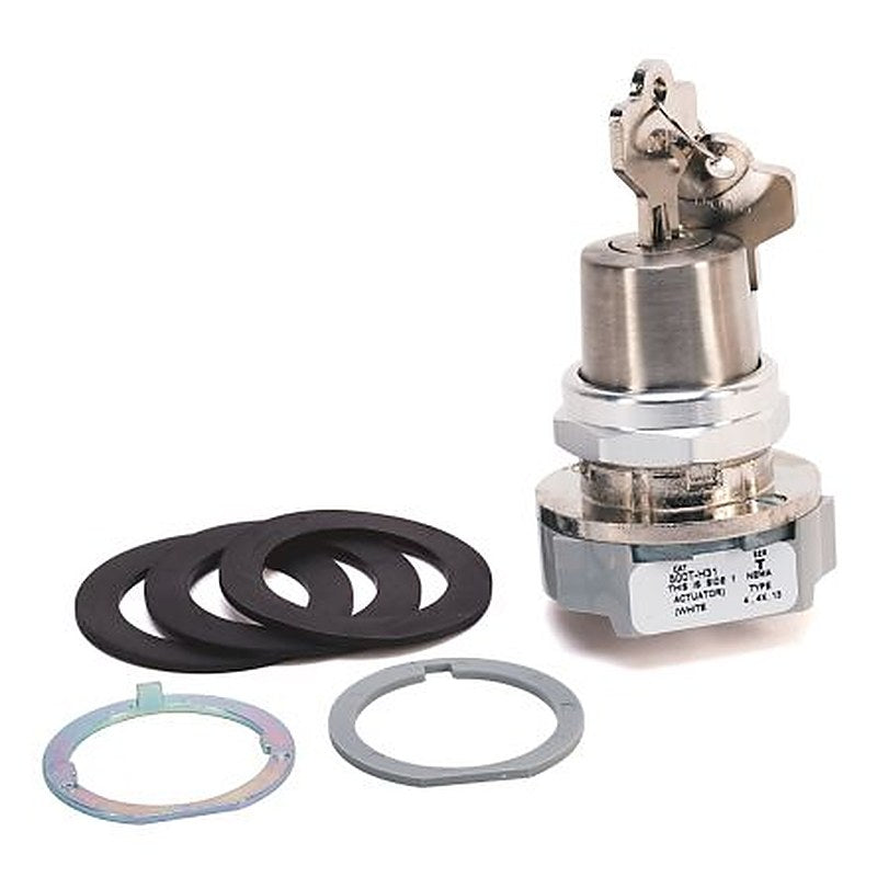 Allen Bradley 800T Series 2 Position Selector Switch Head, 30 mm Cutout, IP65, IP66