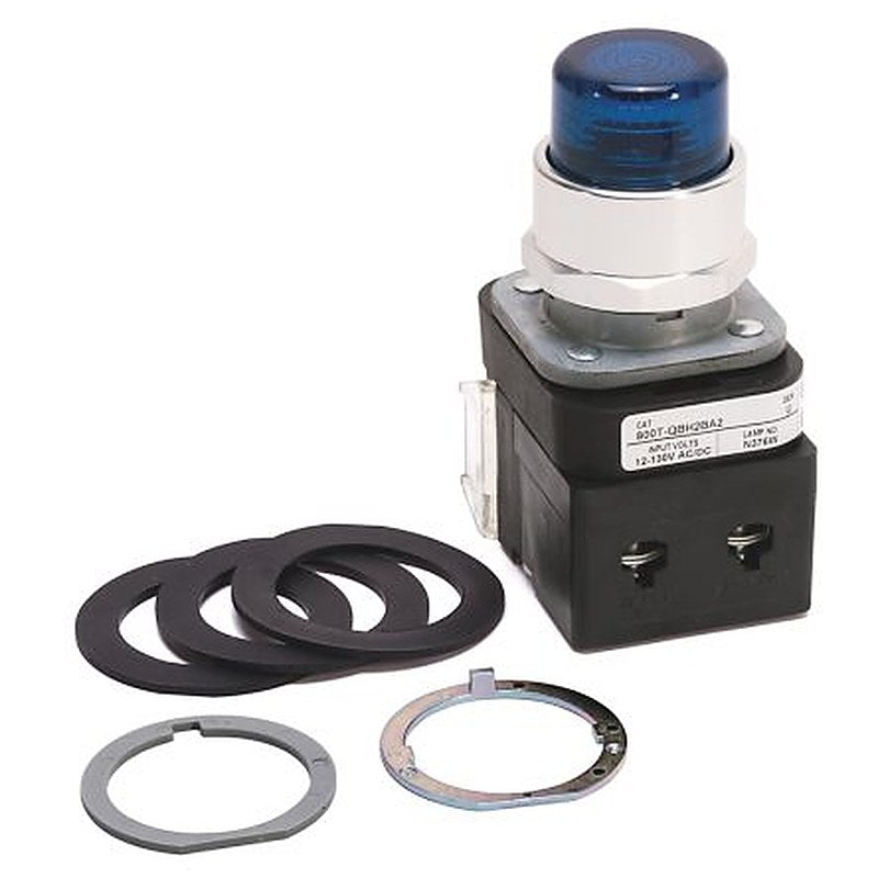 Allen Bradley 800T Series Transparent Momentary Push Button Head, 30 mm Cutout, IP67, IP69K