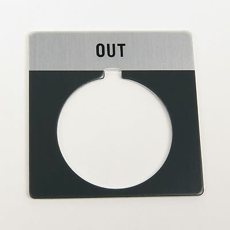 Allen Bradley Legend Plate for Use with 30 mm Pushbutton