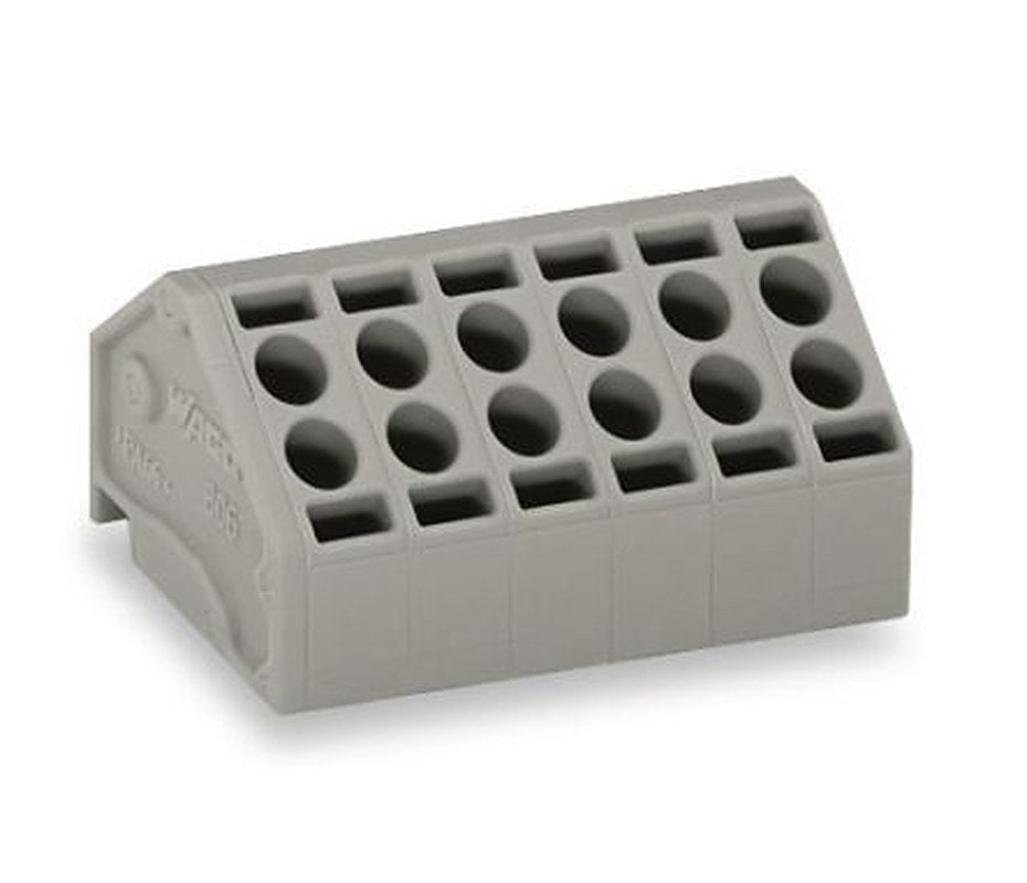 WAGO PCB Terminal Block, 2-Contact, 5 mm Pitch, 1 Row, 806-102