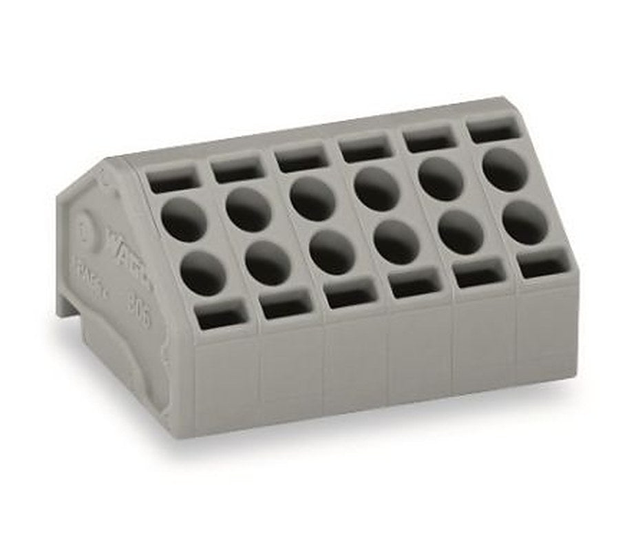 WAGO PCB Terminal Block, 3-Contact, 5 mm Pitch, 1 Row, 806-103
