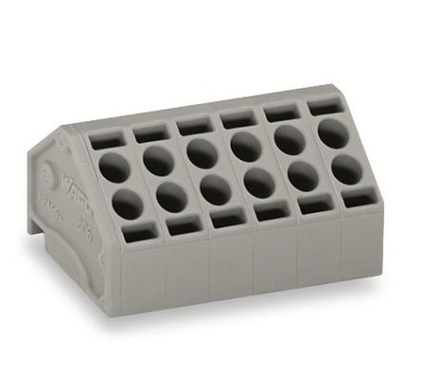 WAGO PCB Terminal Block, 4-Contact, 5 mm Pitch, 1 Row, 806-104