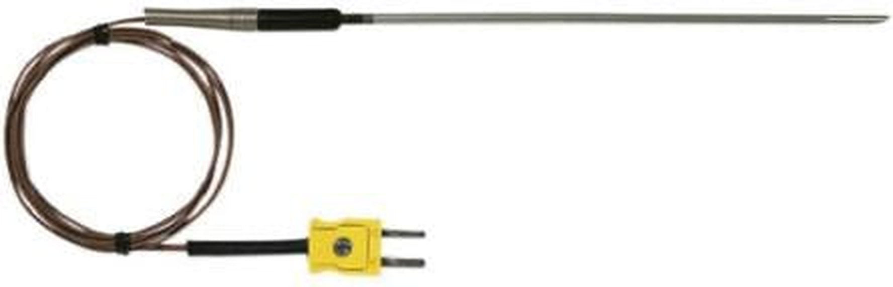 Fluke Type J Lance Insertion, Air, Surface, General Temperature Probe, 140 mm Length, 9.5 mm Diameter, 260 °C Max, RSCAL