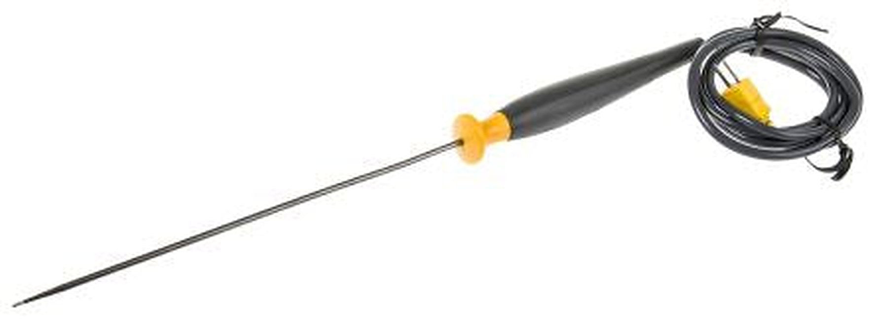Fluke Type K Round K-Type Temperature Probe, 203.2 mm Length, 4.8 mm Diameter, 816 °C Max, RSCAL