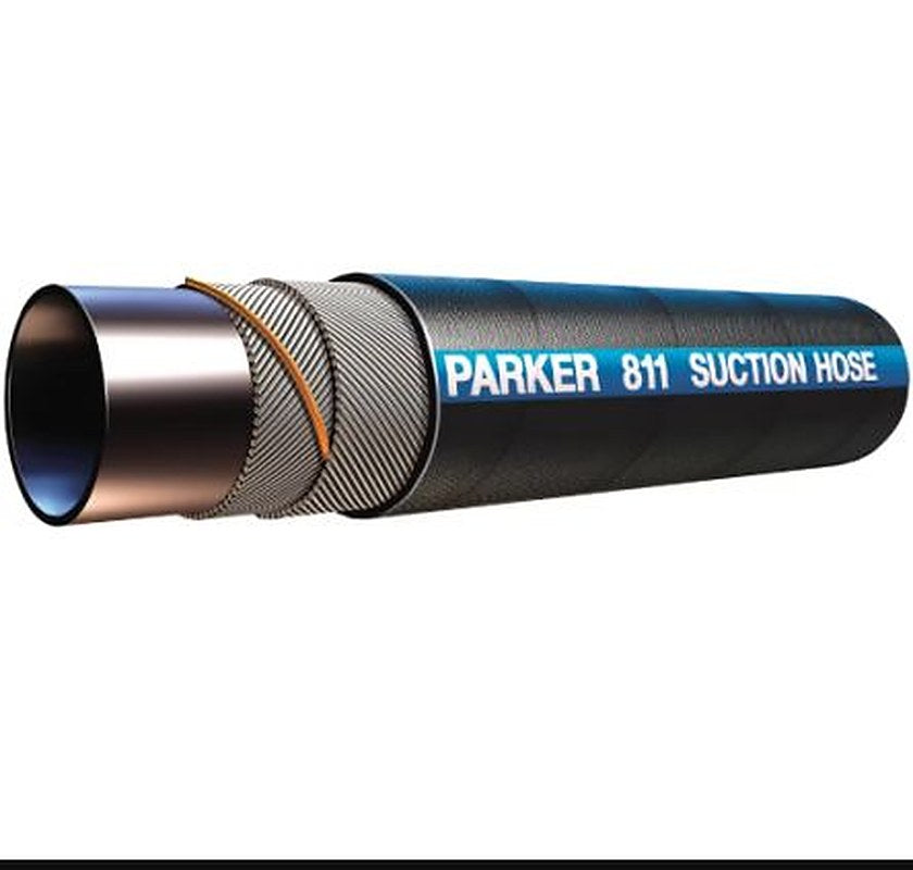 Parker 40000mm Synthetic Rubber Hydraulic Hose Assembly, 1.7 Mpa Max Pressure