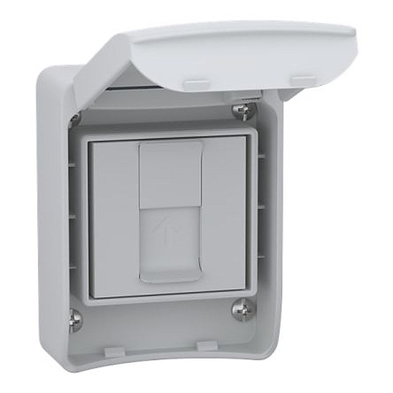 Schneider Electric, Mureva Case for use with RJ45 Support Unica