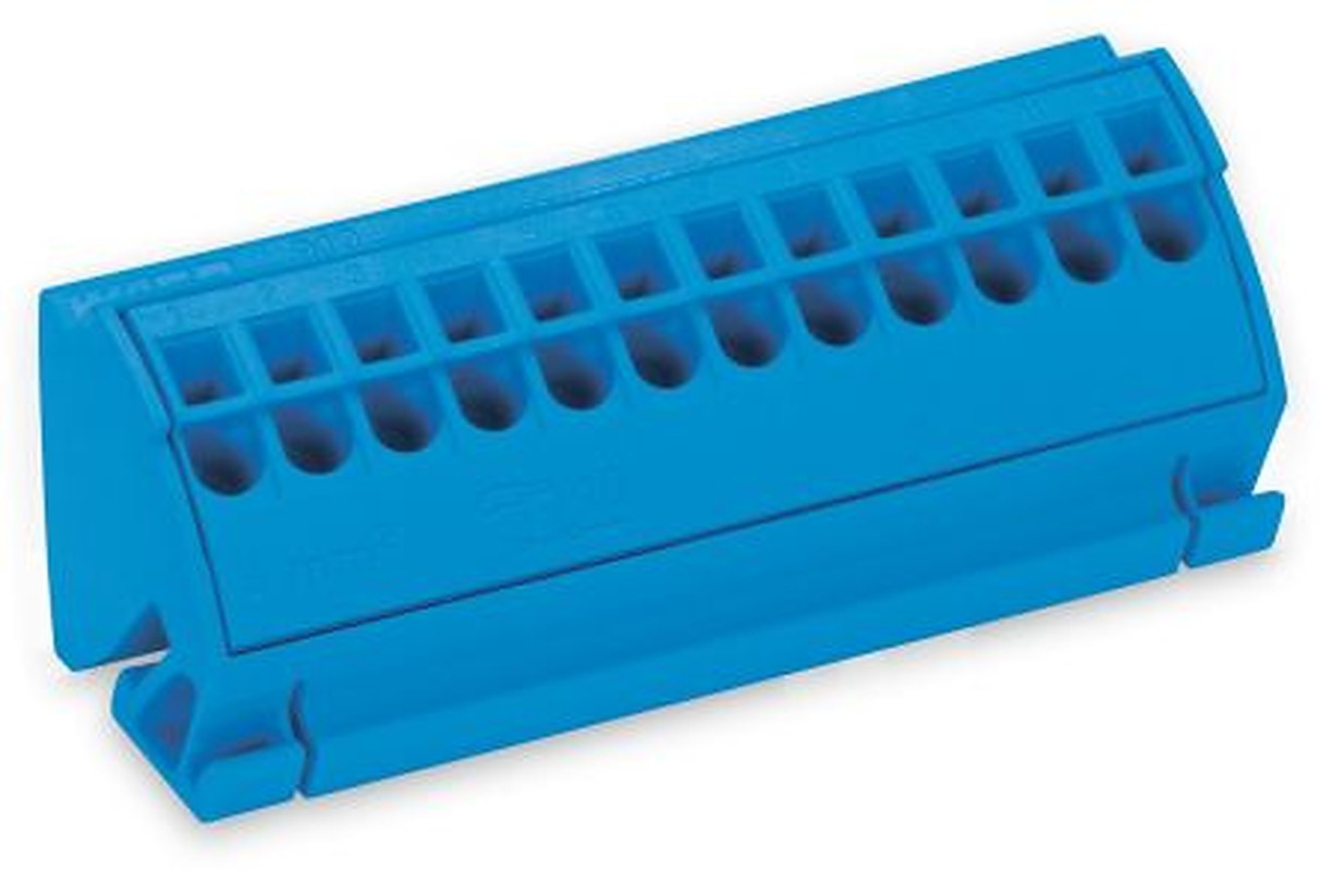 WAGO 812 Series Terminal Block, 12-Way, 12AWG, 20 AWG Wire, 96A Cage Clamp