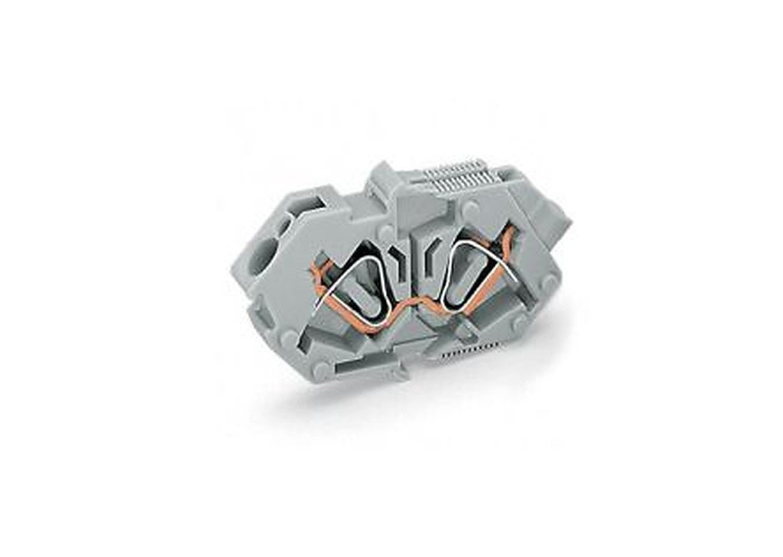 WAGO 826 Series Terminal Block, 1-Way, 12AWG, 28 AWG Wire, 32A Cage Clamp