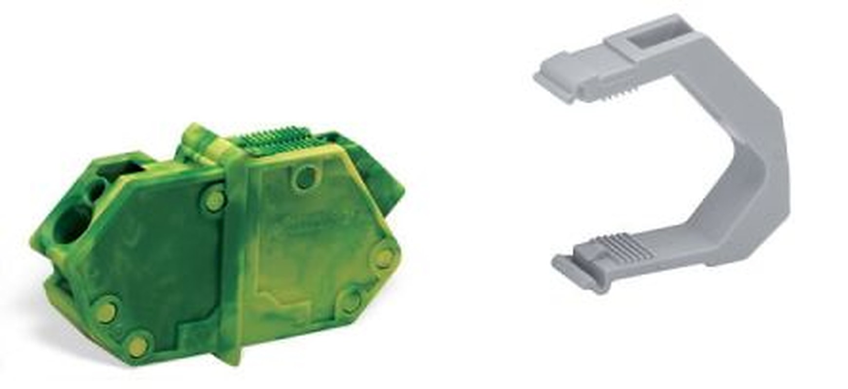 WAGO 826 Series Terminal Block, 1-Way, 12AWG, 28 AWG Wire, 32A Cage Clamp