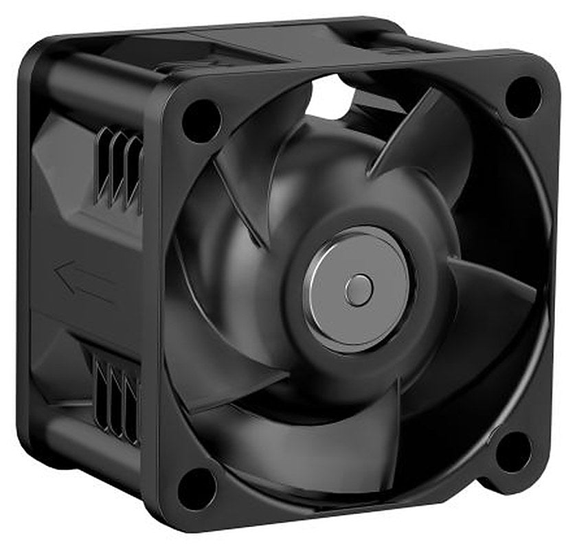 ebm-papst AxiForce40 Series DC Axial Fans, 12V dc, 56 m³/h, 19 W, 1.6 A Max, IP20 40 mm 40mm 28 mm